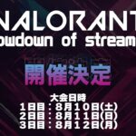 VALORANT Showdown of streamers DAY3