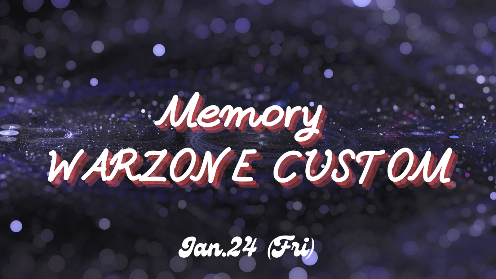 Memory WARZONE CUSTOM