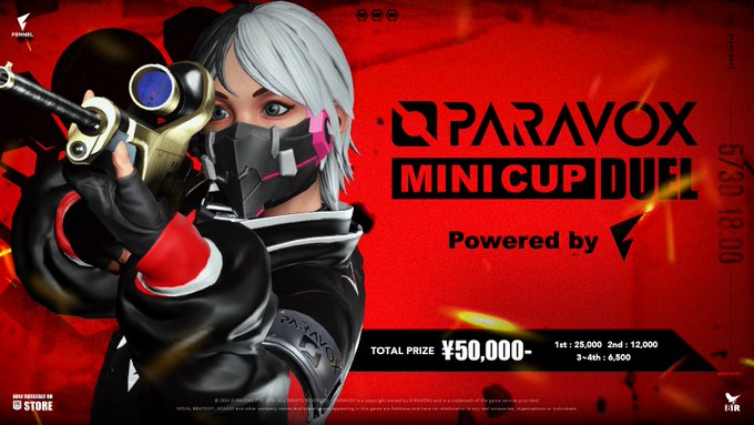 第3回 PARAVOX MINI CUP DUEL MODE Powered by FENNEL
