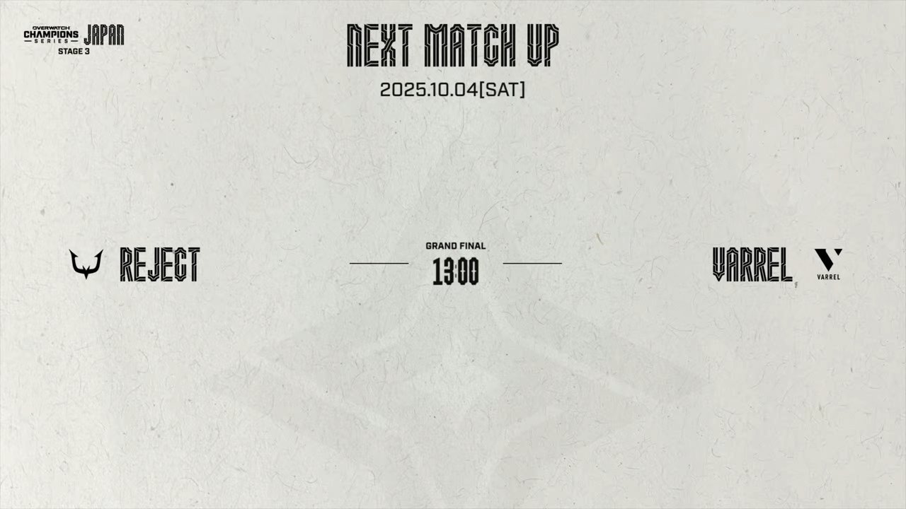 OWCS JAPAN 2025 決勝