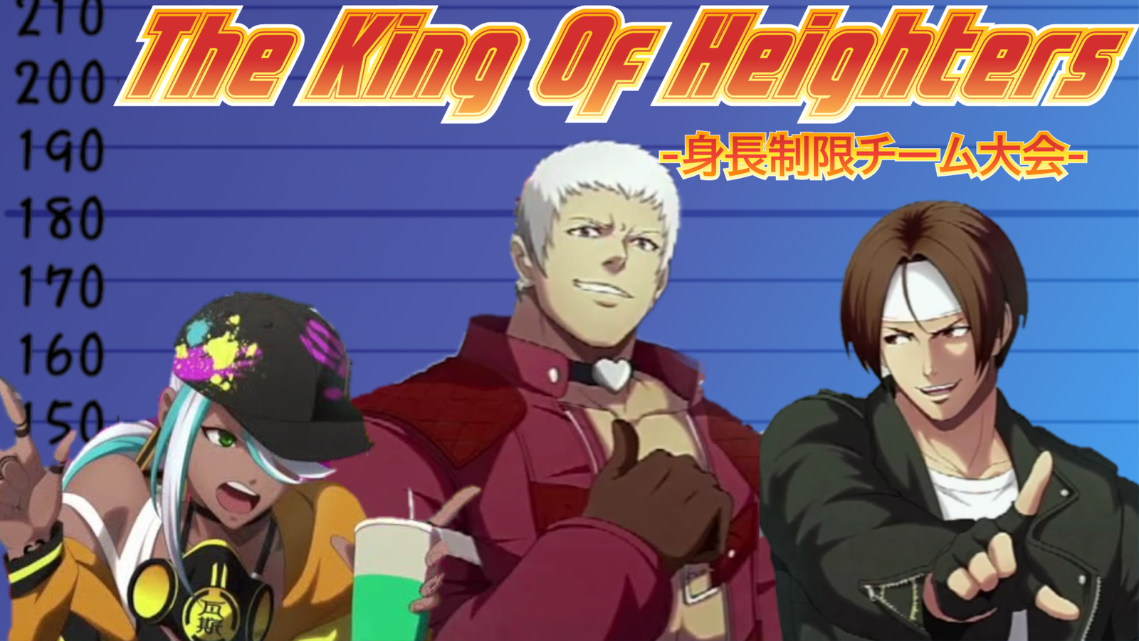 【KOF15】The King Of Heighters-身長制限チーム大会-
