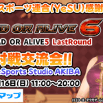山形県eスポーツ連合 第3宴 DOA5LR 対戦交流会