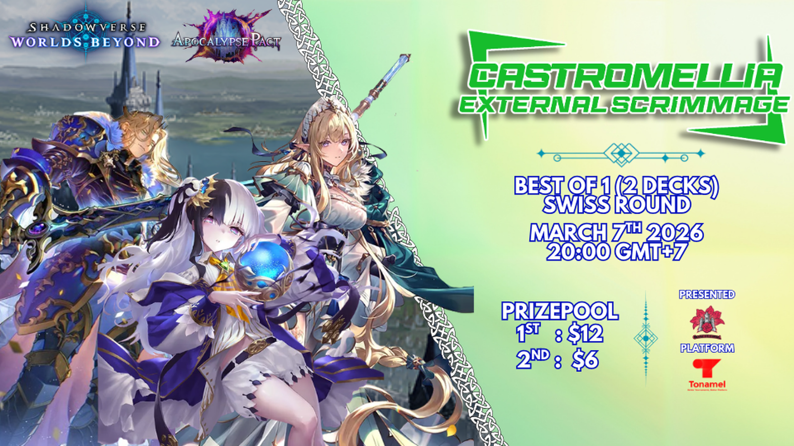 Castro External Scrim #5 BO1 (2 decks) スイス式トーナメント｜eスポーツ大会 イベント情報 ゲーム大会